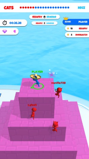 Nhiều môi trường game khác nhau