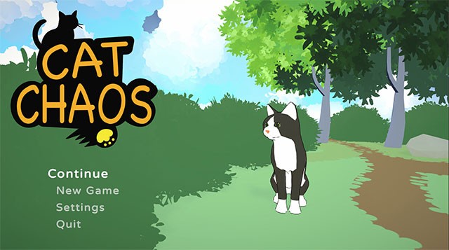 Cùng chú mèo quậy banh nhà cửa trong game Cat Chaos