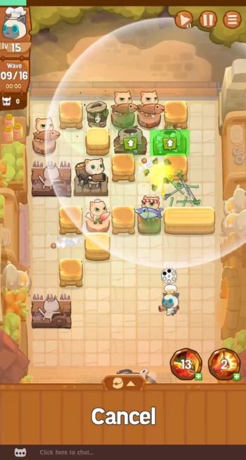 Lối chơi phòng thủ đơn giản