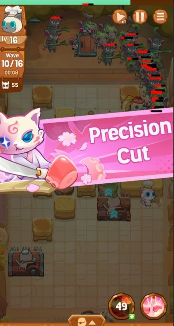 Đồ họa hoạt hình 2D với tạo hình chú mèo ngộ nghĩnh