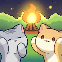 Cat Forest - Healing Camp cho Android: Xây dựng khu cắm trại mèo