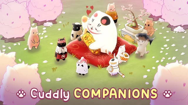 Chơi cùng những người bạn mèo cực dễ thương trong game Cat Garden - Food Party Tycoon