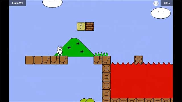 Nhân vật của người chơi là một con mèo, hãy làm cho nó bay xa hết mức có thể