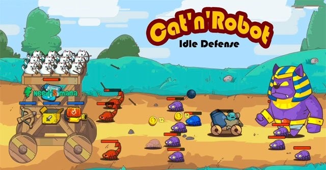 Game thủ thành với đội quân mèo vui nhộn