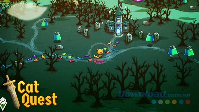 Phiêu lưu chiến đấu cùng mèo con