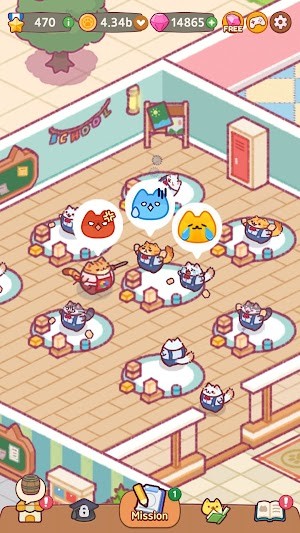 Bạn vào vai hiệu trưởng của trường học mèo