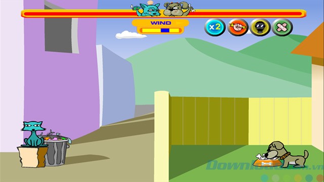 Giao diện game vui Cat VS Dog