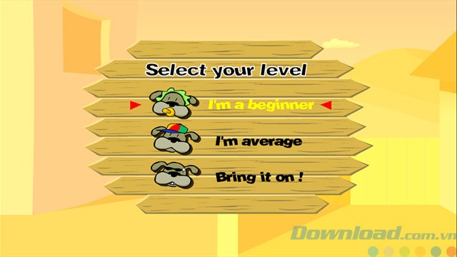 Mức độ khó của game Cat VS Dog