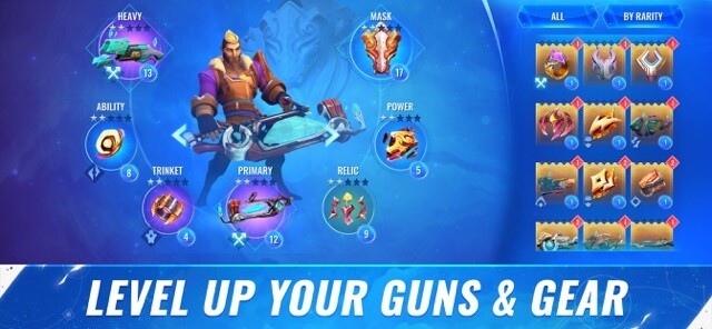 Lên cấp trang thiết bị và súng của bạn