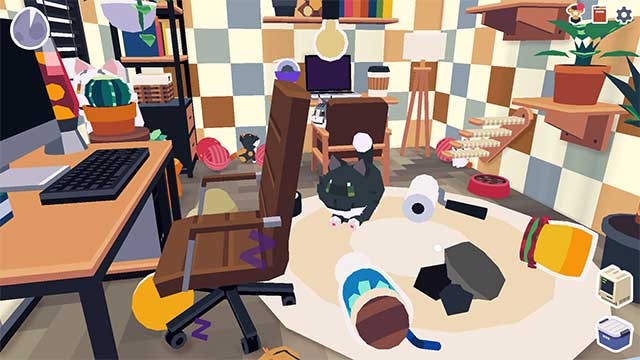 CatCat là game mô phỏng nuôi mèo và trang trí phòng thư giãn
