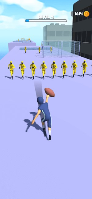 Ném bóng qua hàng phòng thủ đối phương