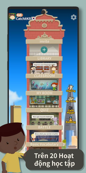 Hơn 20 hoạt động học tập