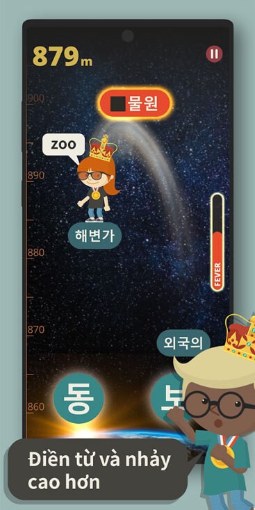 Hoàn thành từ và đạt điểm cao hơn