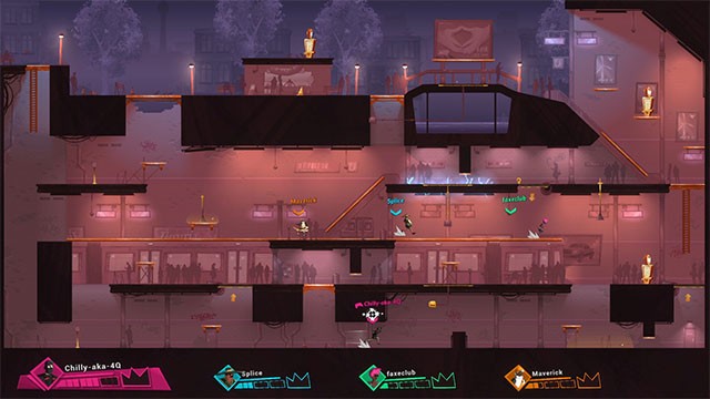 Catch Me! là sân chơi hành động nhịp độ cao, vui nhộn dành cho 4 người chơi online