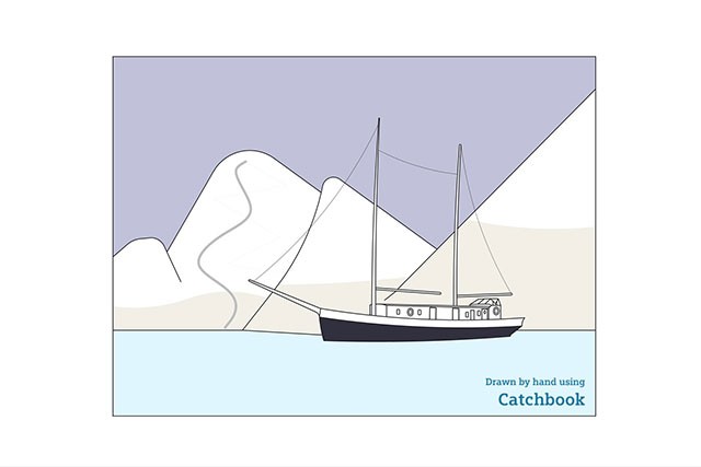 Sử dụng cử chỉ hoặc bút trỏ để thoải mái phác thảo, vẽ tranh trên màn hình thiết bị