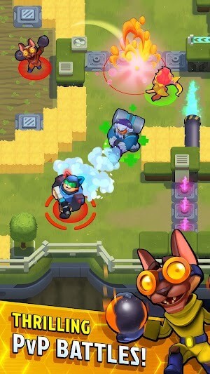 Tham gia vào các trận chiến PvP ly kỳ