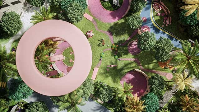 Một sân chơi kỳ diệu và đẹp lung linh dành cho mèo đang chờ đợi bạn