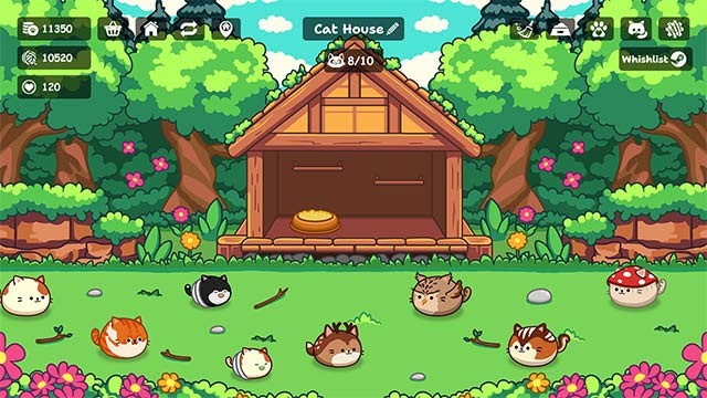 Quản lý trang trại mèo đáng yêu trong game mô phỏng nhàn rỗi Cats Are Money