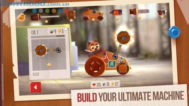 Xây dựng phương tiện chiến đấu có một không hai