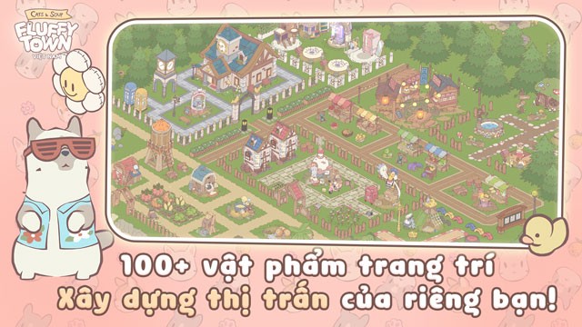 Hơn 100 vật phẩm trang trí, xây dựng thị trấn của riêng bạn