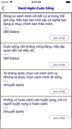 Danh ngôn cuộc sống