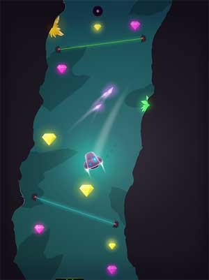 Nhiệm vụ của người chơi là khám phá hang động và thu thập đá quý