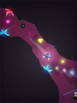 Cố gắng tránh các chướng ngại vật trên đường đi