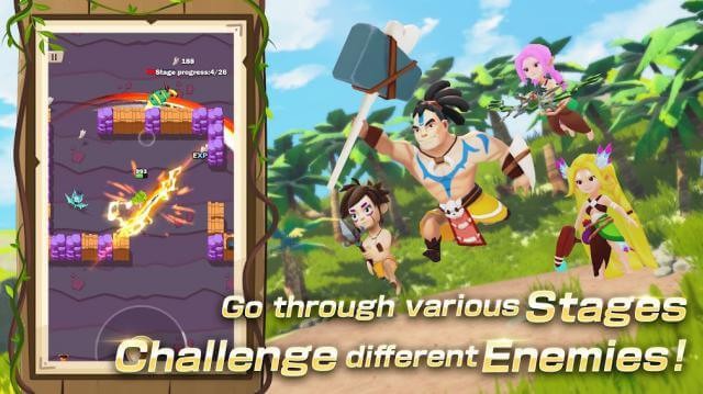 Nhiều giai đoạn thách thức với các kẻ thù khác nhau