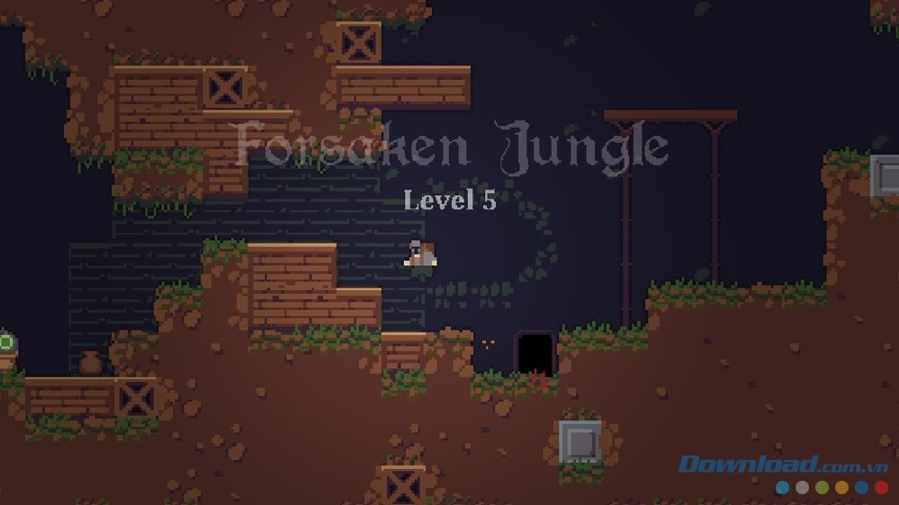 Lần lượt vượt qua các bài chơi của game phiêu lưu đi cảnh hành động Caveblazers cho máy tính