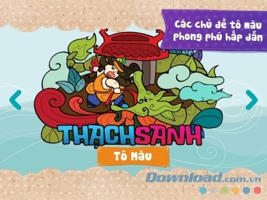 Các chủ đề tô màu phong phú hấp dẫn