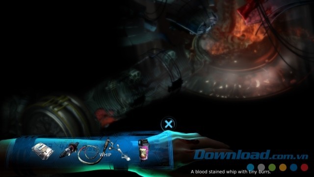 Sử dụng các vật phẩm hữu ích trong game phiêu lưu CAYNE miễn phí cho máy tính, Mac và Linux