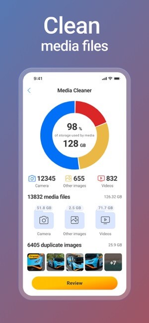 Dọn các file media không cần thiết