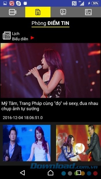 Theo dõi những Thần tượng mà bạn yêu thích