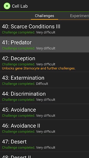Cell Lab có 45 thử thách tiến hóa tế bào cho bạn chinh phục