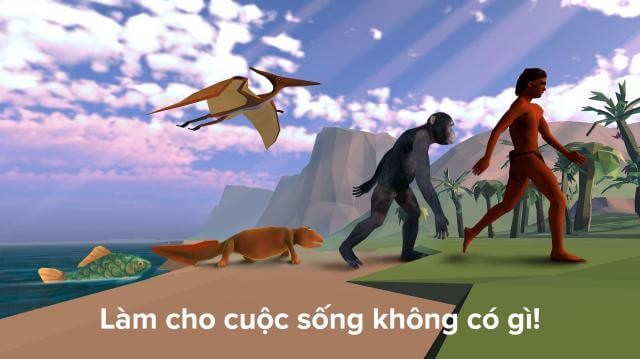 Chứng kiến sự tiến hóa của Trái đất từ khi chưa từng có sự sống trên trái đất cho tới tương lai trong game Cell to Singularity