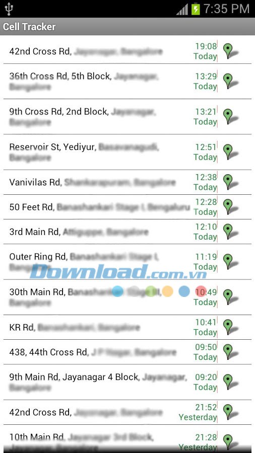 Cell Tracker for Android