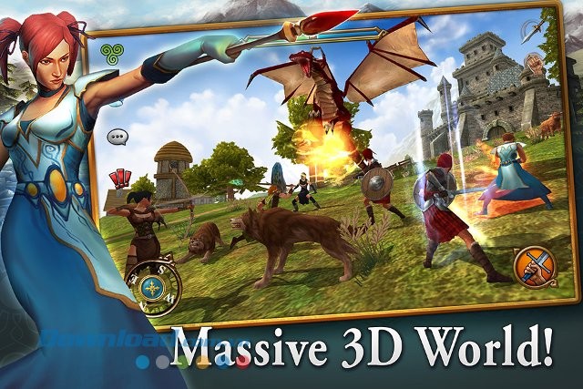 Celtic Heroes sở hữu đồ họa 3D đỉnh cao