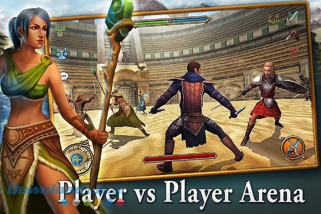 Trải nghiệm đấu trường Arena kịch tính trong game Celtic Heroes