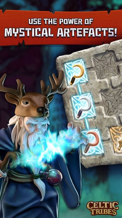 Sử dụng sức mạnh của các cổ vật bí ẩn