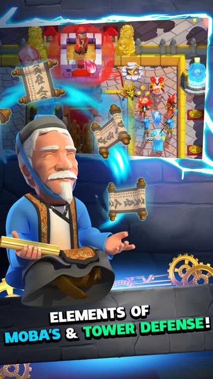 Century Siege chứa yếu tố MOBA và thủ thành