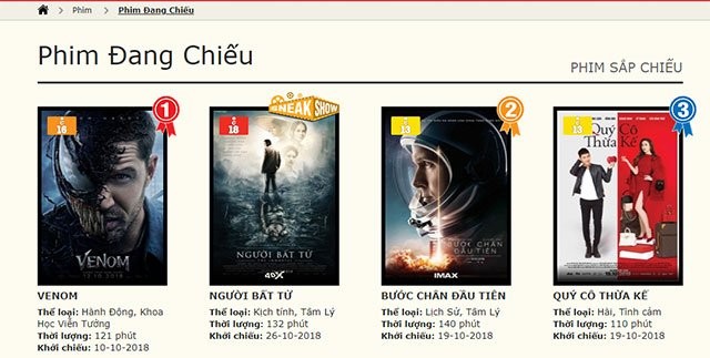 Phim đang chiếu