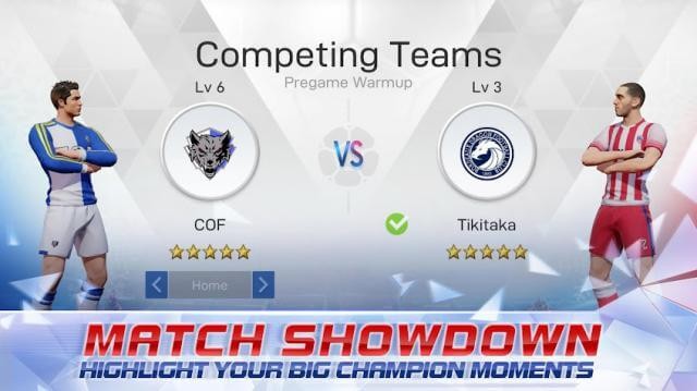 Tham gia trận đấu cạnh tranh giữa những câu lạc bộ