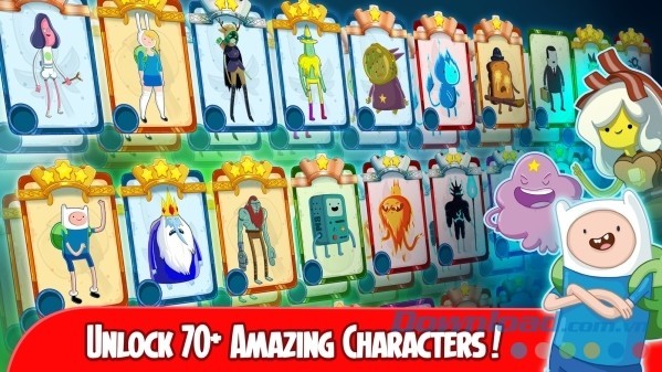 Game phiêu lưu đặc sắc Champions and Challengers - Adventure Time cho Android