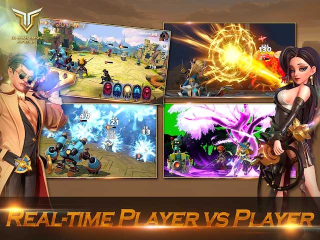 Bước vào các trận chiến PvP thời gian thực