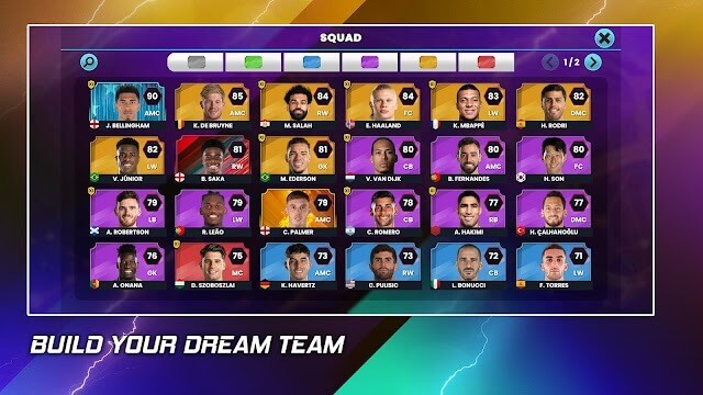 Xây dựng đội hình độc đáo của bạn