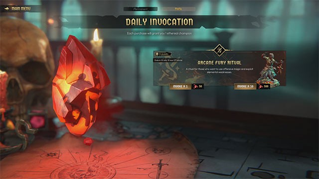 Mở khóa sức mạnh ma thuật và kỹ năng mới cho đội hình nhà vô địch