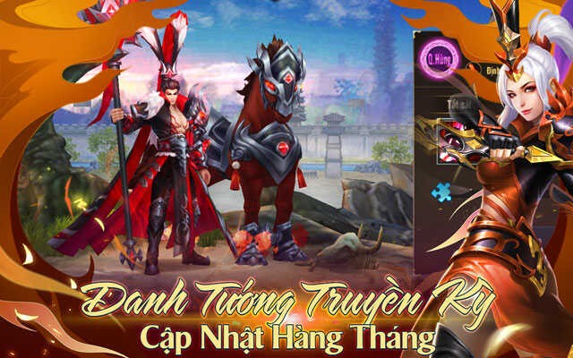 Danh tướng truyền kỳ - Cập nhật hàng tháng