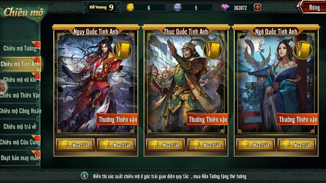 Xây dựng hệ thống chiến đâu trong game Tam Quốc