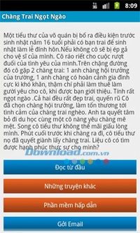 Chàng trai ngọt ngào for Android