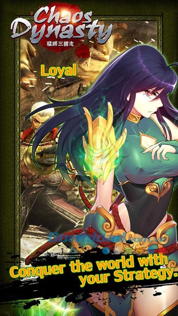 Chaos Dynasty sở hữu hệ thống nhân vật đặc biệt